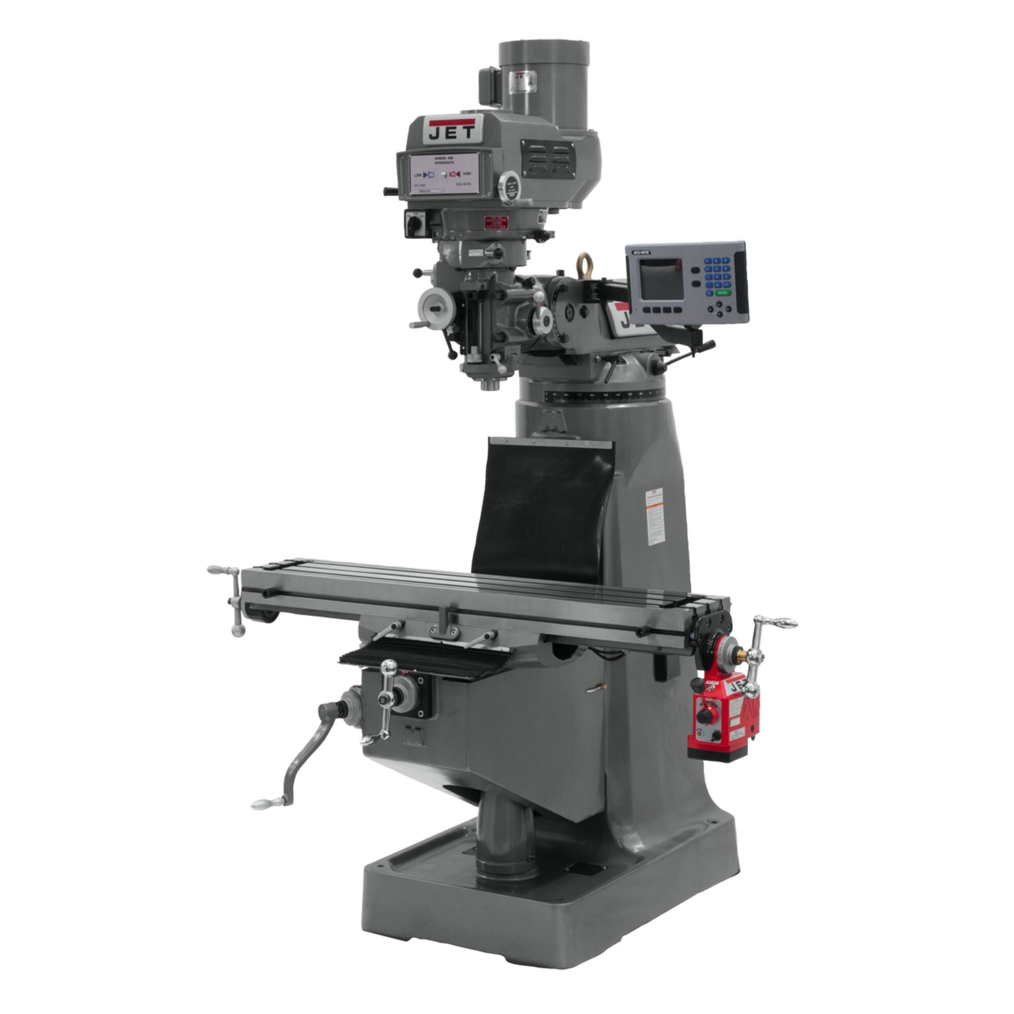 JET Variable Speed Milling Machine - 3 HP, Multi-Voltage, Model# JTM-4VS-1